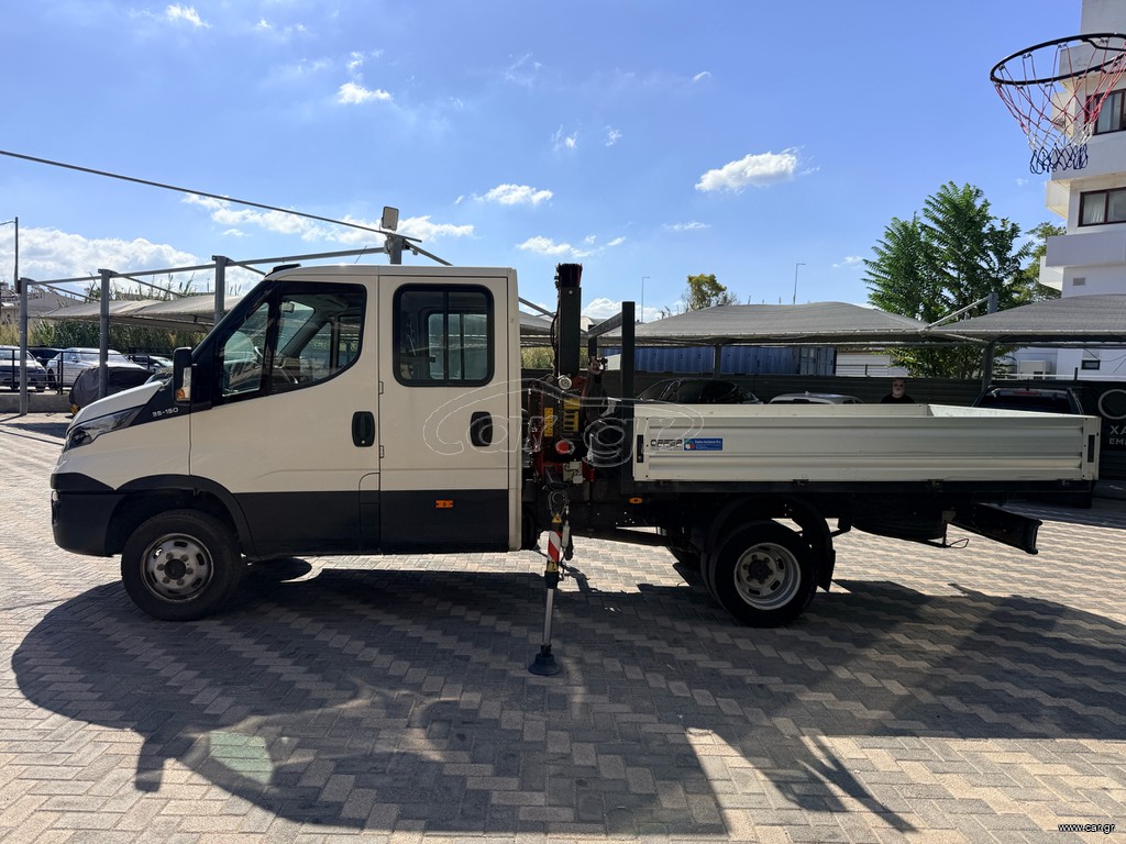 Iveco Daily 2017 35C15 Με Γερανό/7 θέσεις|CarPoint